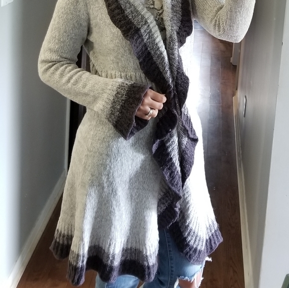 🧥 MAJORA LONG KNITTED CARDIGAN - Picture 8 of 14